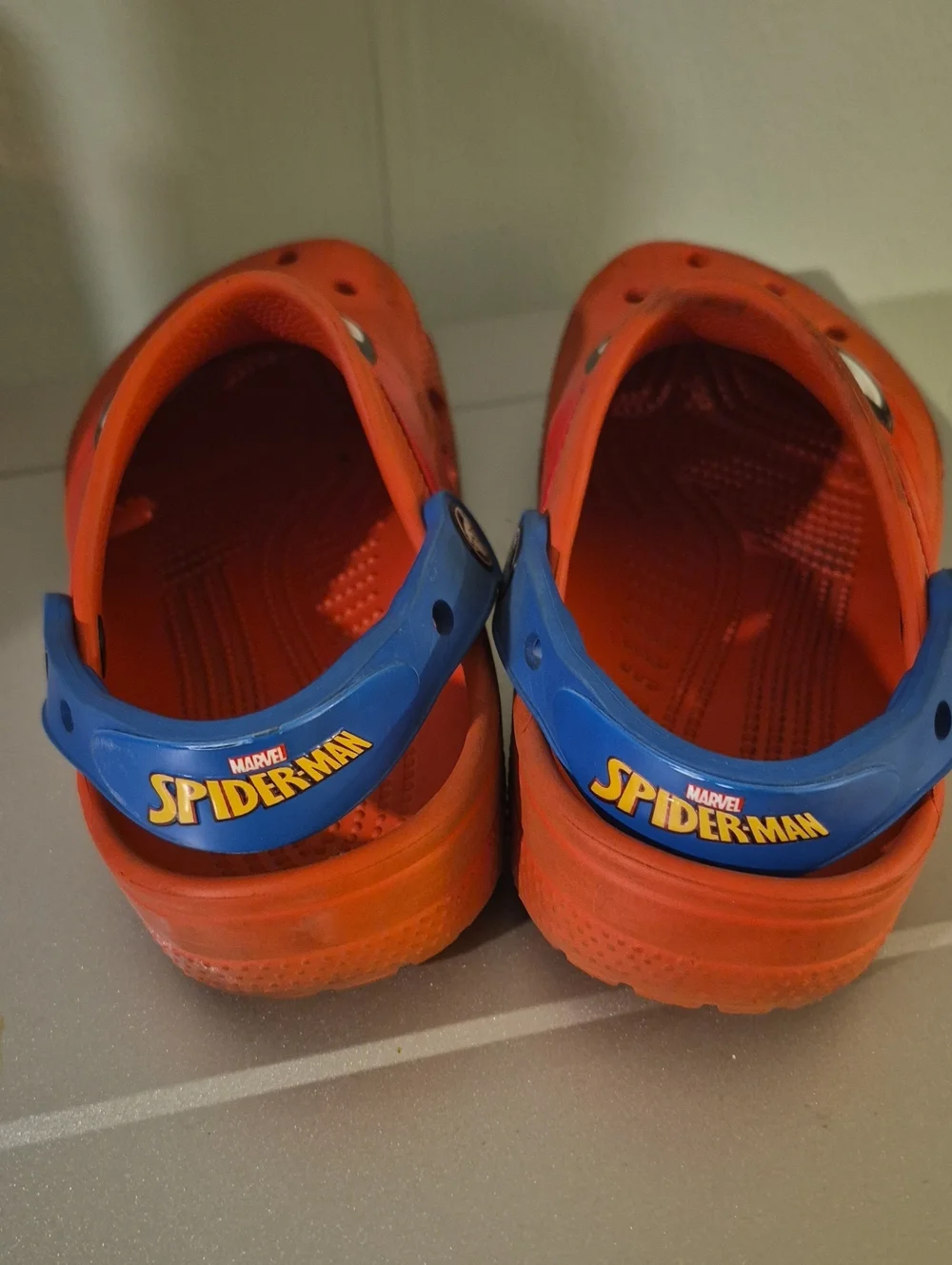 Crocs Spider-Man Red Blue Shoes
